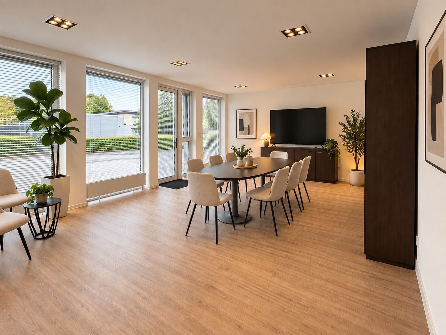 Konferenzraum im Flex-Adresse Business Hub Langenfeld